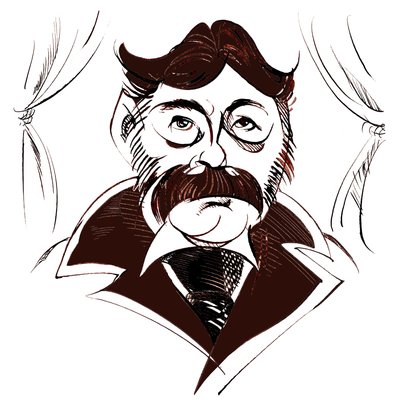 Arthur Sullivan, English operetta composer, 1842-1900 by Neale Osborne